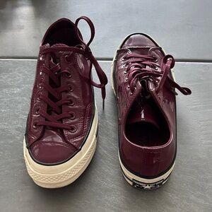 Jack Purcell rare red bottom converse all star, Burgundy Low-Top, 39 unisex